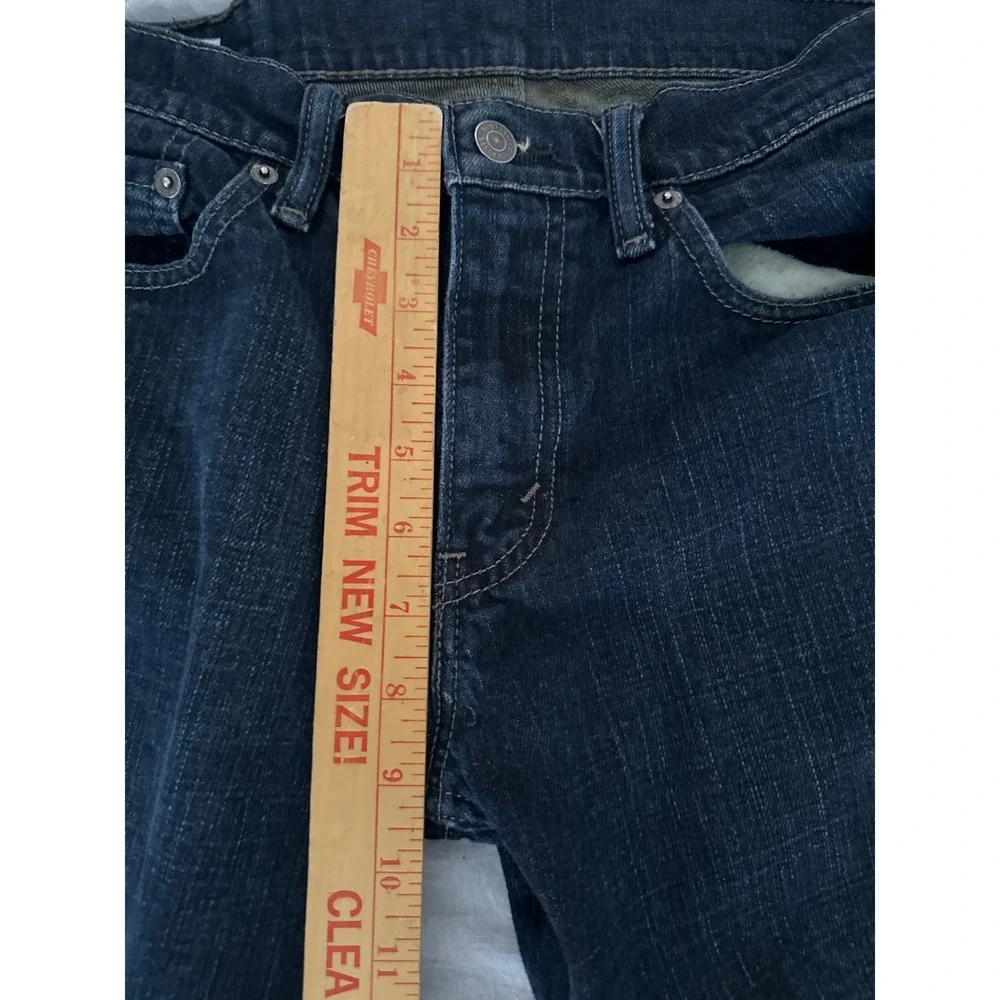Levi's 511 Dark Wash Jeans Straight Leg Classic Fit Denim Pants‎ 31x32 Men's